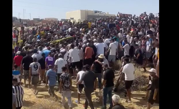 بالفيديو/ تشييع جنازة الشاب عبد القادر الذيبي 